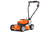 Husqvarna LB 448iV Schieberasenmäher Akku Schwarz, Orange