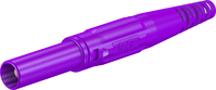 4 mm Sicherheitsstecker violett XL-410