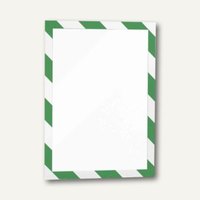 Durable Inforahmen DURAFRAME® SECURITY, DIN A4, selbstklebend, grün/weiß