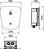 Wallbox Key Protect 370x340x136 Polycarbonat lackiert schwarz