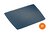 Durable ARTWORK Overlay Desk Mat | Non-Slip with Clear Anti-Glare Cover | Blue
