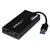 StarTech USB 3.0 naar DisplayPort Adapter – DisplayLink Gecertificeerd - 4K 60Hz - 0,1 meter - Zwart