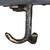 Relaxdays Schlüsselbrett mit Ablage, Schlüssel Wandhalter mit 8 Haken, Gusseisen, Vintage Schlüsselboard Flur, bronze