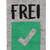 10 x Türschild "Besetzt Frei" in Grau 10046946_0