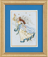 Counted Cross Stitch Kit: Gold Petite: Twilight Angel