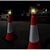 Narrow Mount Traffic Cone Safety Light - Pack of 50