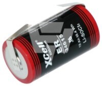 Kraftmax Lithium 3,6V Batterie LS34615 138775 D - Zelle mit Lötfahen U-Form GEFA