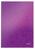 LEITZ Cahier WOW 21x29,7cm, 160 pages 5x5. Couverture rigide. Coloris Violet