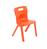 Titan One Piece School Chair Size 2 Orange KF78511