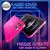 NALIA Chiaro Cover Neon compatibile con iPhone 13 Pro Max Custodia, Trasparente Colorato Silicone Copertura Traslucido Bumper Resistente, Protettiva Antiurto Sottile Case Morbid...