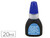 Tinta x'stamper quix para sellos azul bote de 20 ml