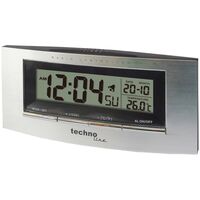 WT 182 WT 182, Digital alarm clock, Rectangle, Silver, 12/24h, F,°C, LCD