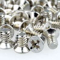 3.5" screws 1000pcs Flathead 6-32