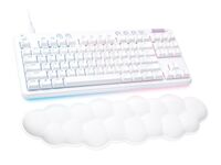 G713 Keyboard Usb Azerty French White Tastaturen