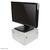 Height AdjustableTransparent , Monitor Stand (Clear Acrylic) ,
