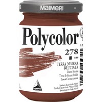 Colore Acrilico Polycolor Maimeri - 140 ml - M1220278 (Terra di Siena Bruciata)