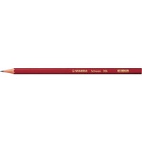 Bleistift Schwan®, HB, rot STABILO 306/HB