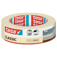 Kreppband Classic, 30mmx50m, beige TESA 52805-00000