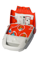 FRED PA-1 AED Defibrillator mehrsprachig Schiller Halbautomat, DE/EN/FR (1 Stück), Detailansicht