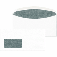 Kuvertierhülle DIN C6/5 80g/qm gummiert mit Fenster ASK, Inndendruck Zahlenmeer, dunkelgrau