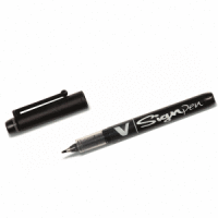 Faserschreiber V Sign Pen 0,6mm Rundspitze schwarz