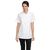 Bragard Julia Women's Jacket in White Polyester & Cotton - Short Sleeve - XL