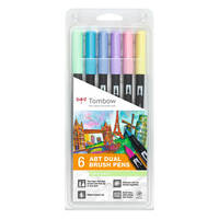 Fasermaler Tombow Abt Dual Brush Pen ABT-6P-2