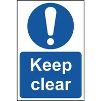 Keep Clear Sign