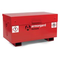 Armorgard Flambank hazardous substance storage chest - 2x 5L cans