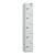 Pure silver body standard lockers with cam lock - 300 x 450mm