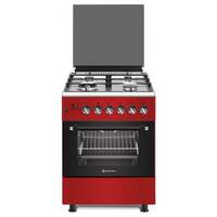 Novacook F6TS40EG RD kombinált tűzhely inox