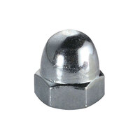 Toolcraft 194787 Domed Cap Nuts DIN 1587 Galvanized Steel M4 Pack Of 10