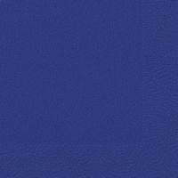 Serviette Zelltuch dunkelblau DUNI 104052 3lag. 33 cm