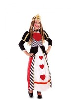 Disfraz de Reina de Corazones para niña 5-6A