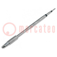 Tip; conical sloped; 3.8mm; longlife