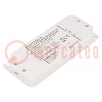 Power supply: switched-mode; LED; 15W; 12VDC; 1.25A; 185÷265VAC
