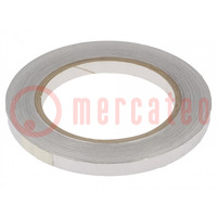 Tape: shielding; W: 9mm; L: 33m; Thk: 40um; acrylic conductive; 6%