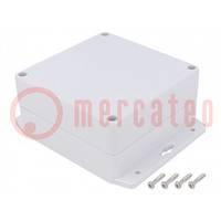 Enclosure: multipurpose; X: 120mm; Y: 120mm; Z: 60mm; polycarbonate