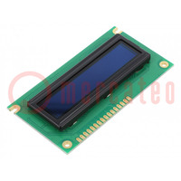 Display: OLED; grafisch; 2,4"; 100x16; Afm: 84x44x10mm; wit; PIN: 16