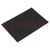 Conductive foam; ESD; L: 200mm; W: 300mm; Thk: 5mm; Features: hard