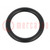 Guarnizione O-ring; caucciù NBR; Thk: 3mm; Øint: 18mm; nero
