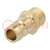 Quick connection coupling; connector pipe; max.15bar; -20÷200°C