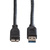ROLINE Câble USB 3.2 Gen 1, A M - Micro A M, noir, 2 m