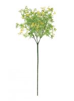 Artificial Mini Bud Bunch Plant UV - 60cm, Yellow