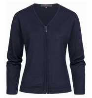 GREIFF-6052 Damen-Strickjacke RF Gr. L marine