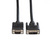 Video Kabel DVI (12+5) M - VGA (D-Sub) (M), 2m, czarny