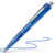 Druckkugelschreiber OPTIMA, blau-transparent, M, blau, dokumentenecht