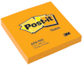 Post-it Notes, 100 vel, ft 76 x 76 mm, neonoranje