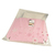 Tortenkartons, mit Deckel, Pappe eckig 30 cm x 30 cm x 13 cm weiss/rosa "Lovely Flowers"