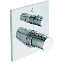 IDEAL STANDARD - CERATHERM C100 MÉLANGEUR THERMOSTATIQUE ENCASTRÉ INDIVIDUEL AVEC INVERSEUR POUR BAIGNOIRE/DOUCHE